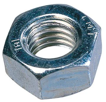 Easyfix BZP Steel Hex Nuts M10 100 Pack