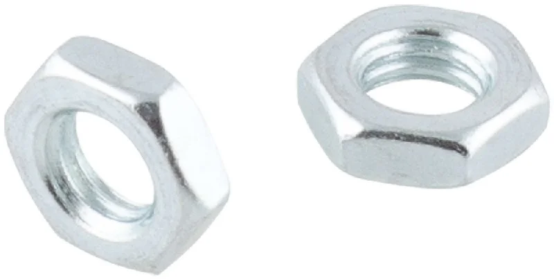 Easyfix Carbon Steel Hex Flat Nuts M5 100 Pack