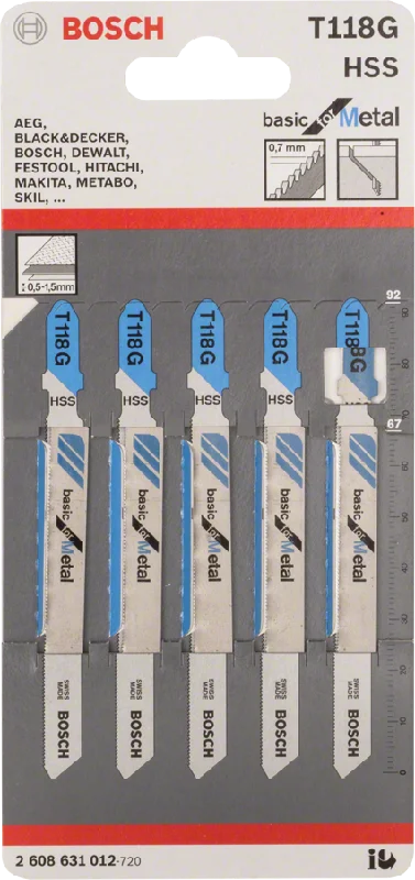 Bosch T118G Jigsaw Blade