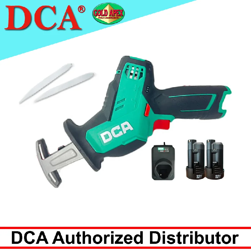 DCA ADJF03-15 B 12V Cordless Reciprocating Saw [Kit]