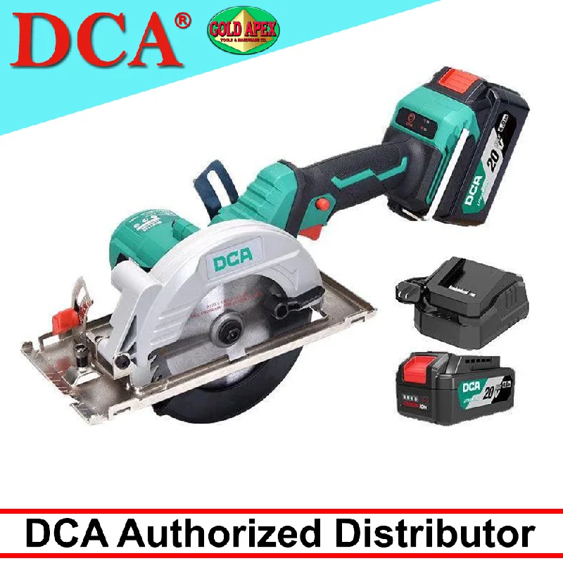 DCA ADMY125 BM 20V Cordless Brushless Circular Saw 5" [Kit]