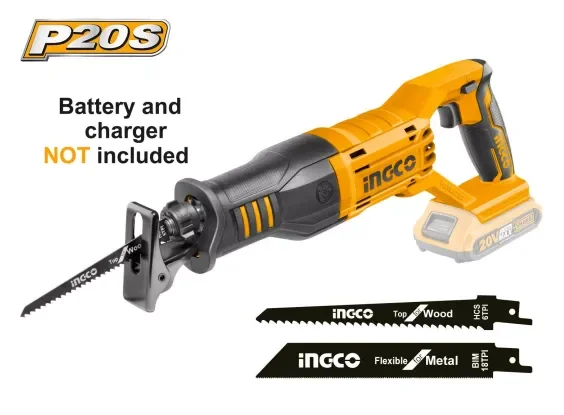 Ingco CRSLI1151 20V Cordless Reciprocating Saw (Bare)