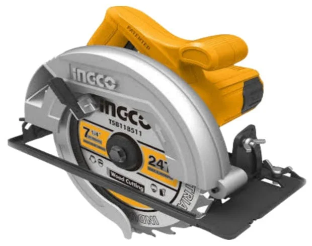 Ingco CS185382 Circular Saw 1400W 7" (SS)