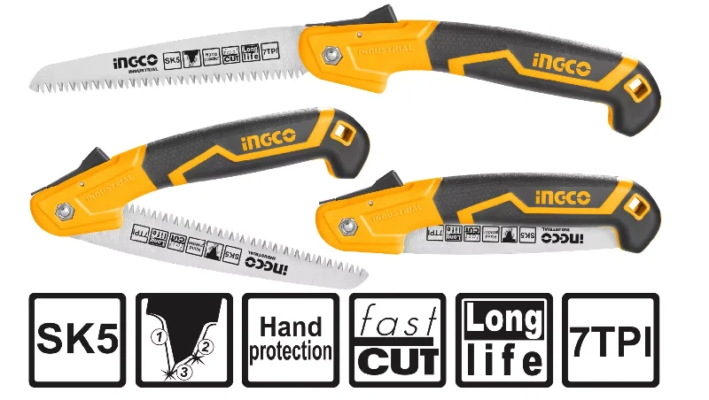 Ingco HFSW18028C Folding Saw 7"