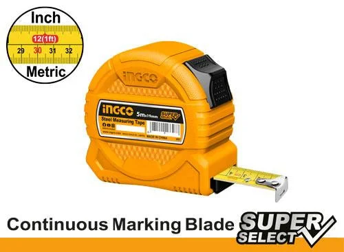 Ingco Steel Tape Measure (SS)