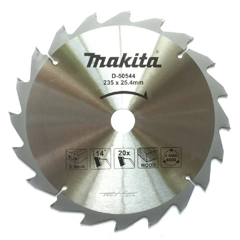 Makita D-50544 TCT Circular Saw Blade 235mm x 20T