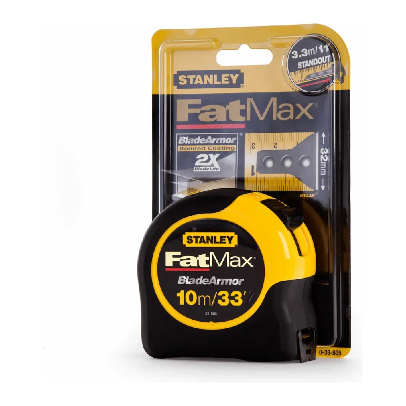 Stanley Blade Armor Coated Steel Tape Measure (FatMax)