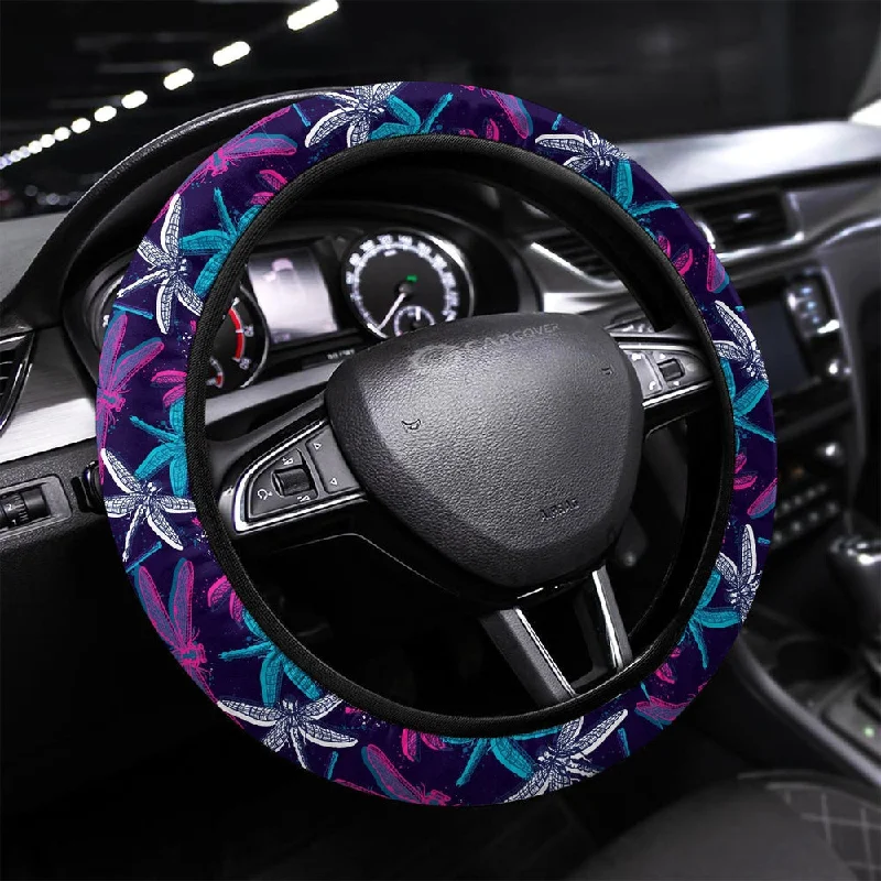 Beautiful Dragonfly Steering Wheel Covers Custom Dragonfly Car Accessories