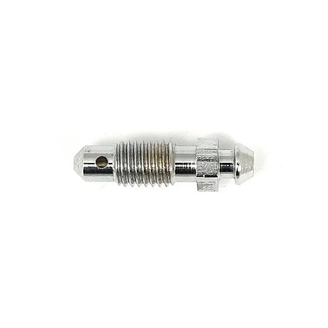 BRAKE BLEEDER SCREWS, 1/4 INCH - REAR: 58-62 B.T. WHEEL CYL; 72-79 FL, 71-77 FX CALIPERS; FRONT: 72-79MFL; 73-77 FX, XL (NU); ALL HARRISON CALIPERS