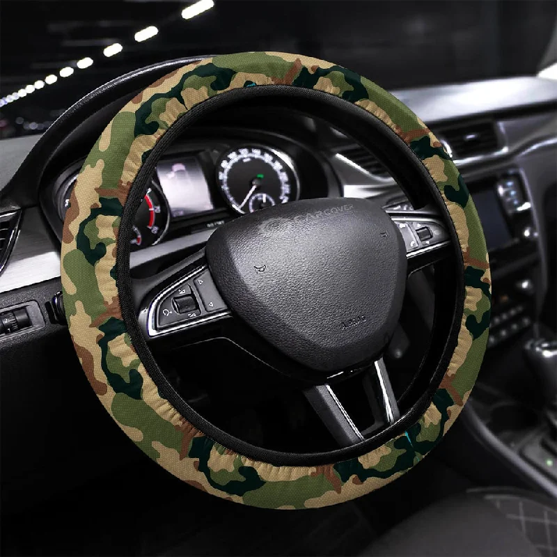 Camouflage Steering Wheel Covers Custom Camouflage Space Force Car Accessories