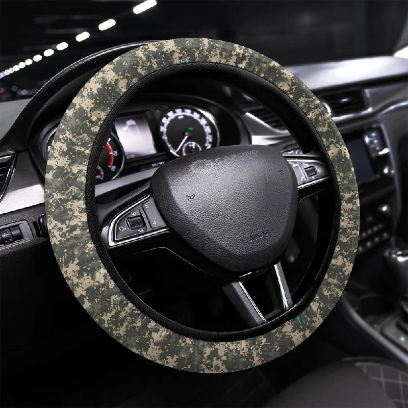 Camouflage Steering Wheel Covers Custom US Army Car Accessories Army Gifts