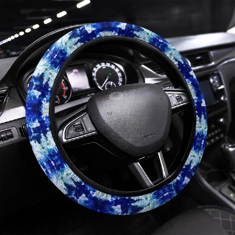 Ice Tie Dye Steering Wheel Covers Custom Hippie Tie Dye Hippie Car Accessories