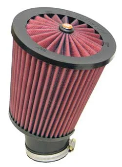 K&N RX-3770 UNIVERSAL X-Stream Clamp-On Air Filter 2-7/16"20 DEG FLG, 4-1/2"B, 6"T, 6-1/8"H, X-STREAM