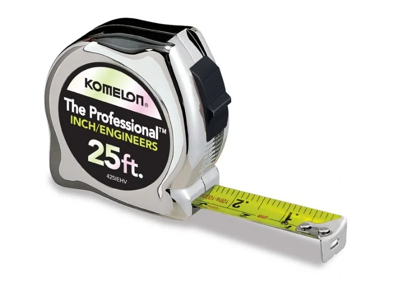 komelon 425IEHV The Professional 25 Ft. Inch/Engineers Tape Measure