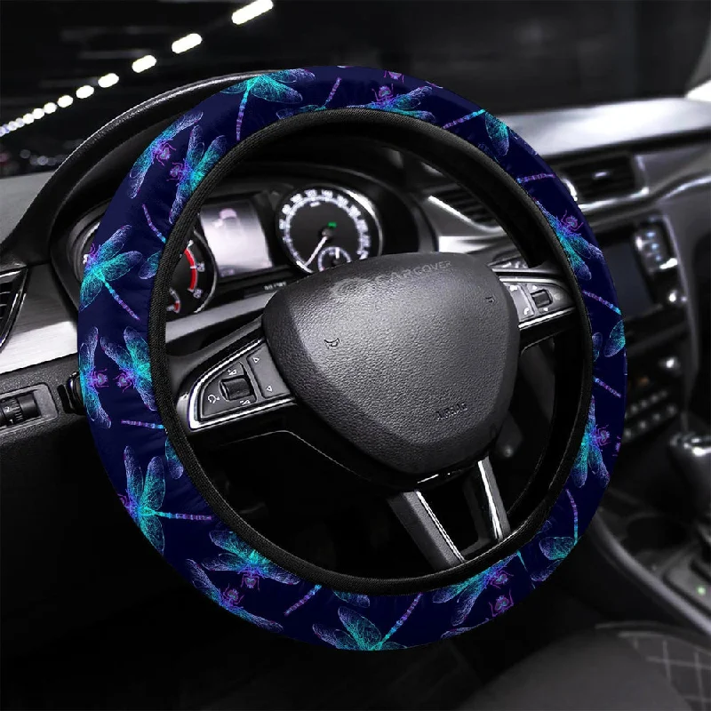 Lovely Dragonfly Steering Wheel Covers Custom Cool Car Accessories