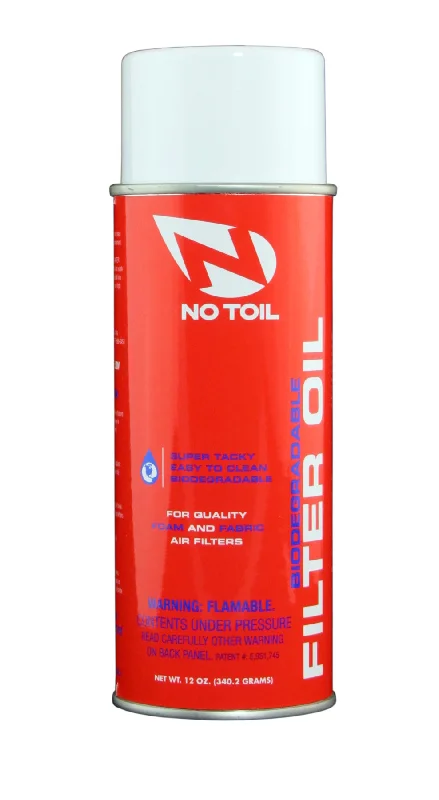 No Toil Classic Air Filter Oil Aerosol 12oz