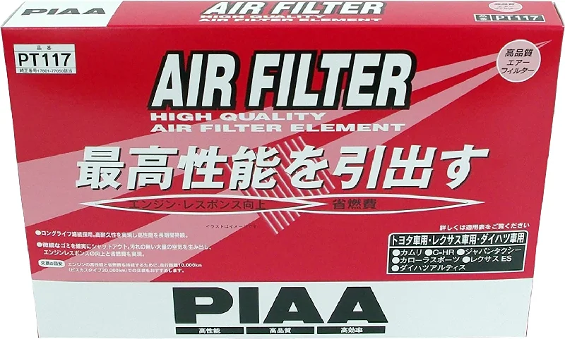 PIAA Air Filter PT117 (Harrier HV 2020-, Rav4 HV 2019-)