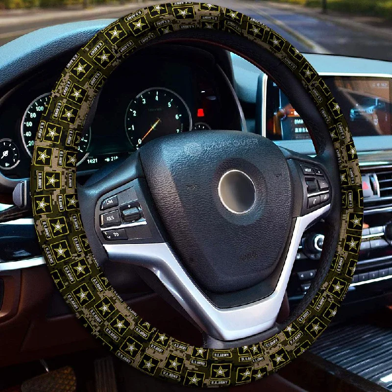 US Military Steering Wheel Cover Custom U.S Army Car Accessories